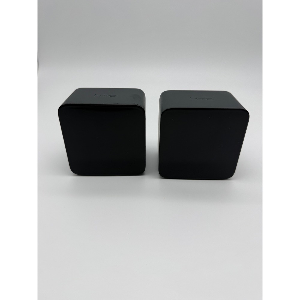 HTC Vive Base Station 1.0 VR Sensors 2PR8100 Set of 2 FOR PARTS RED LIGHT